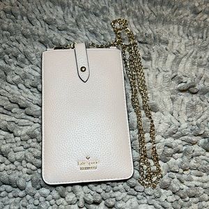 Kate Spade Cell Phone Credit Card Chain Crossbody